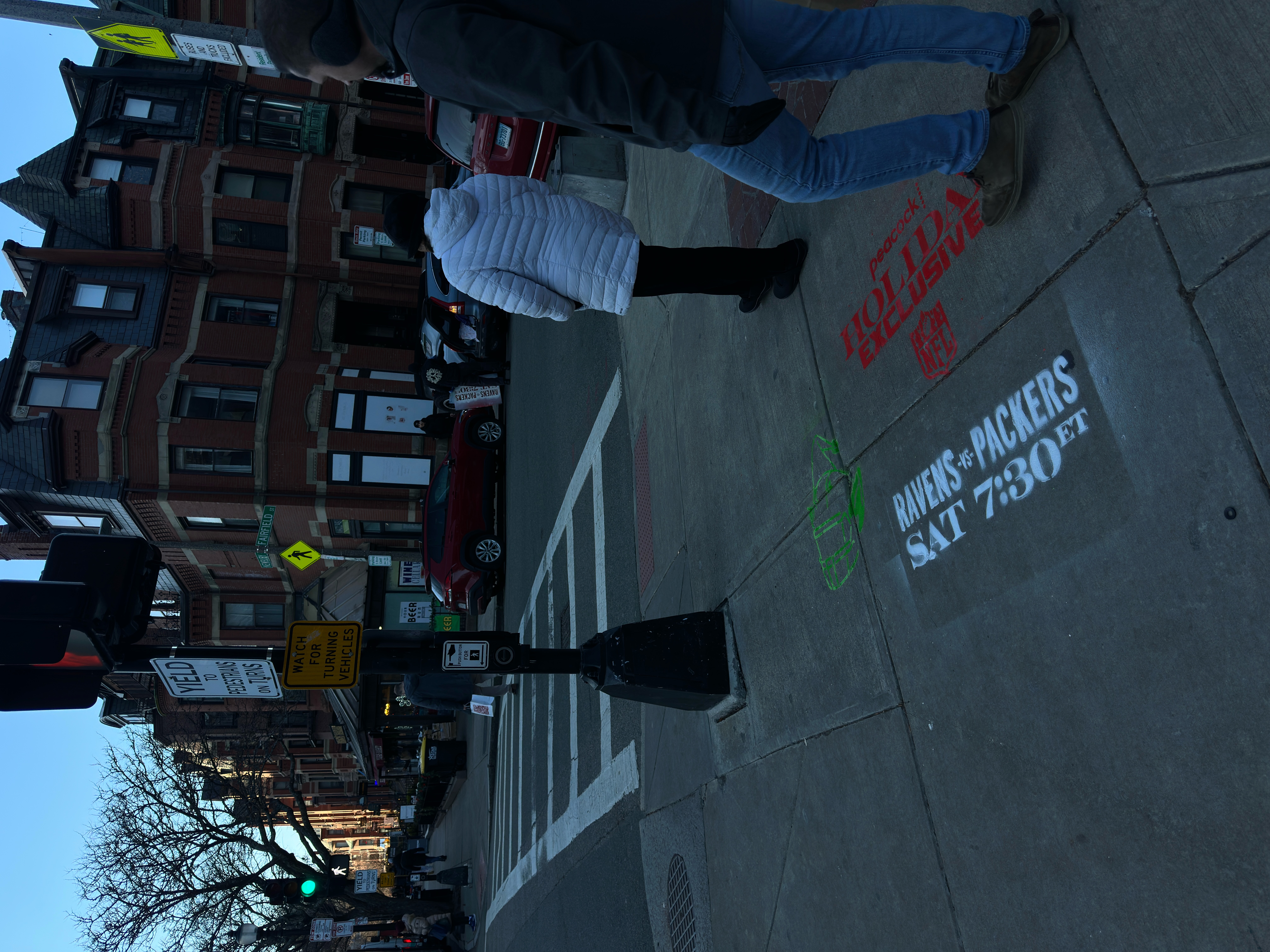 Newbury St Exeter St Intersection